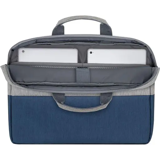 Сумка для ноутбука Rivacase 15.6" Grey/Dark Blue (7532) (7532 (Grey/Dark blue)) - фото 7
