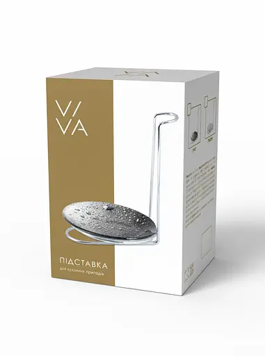 Підставка для кухонних приборів скло Viva Drop 16 см (SPR45-U214) - фото 3
