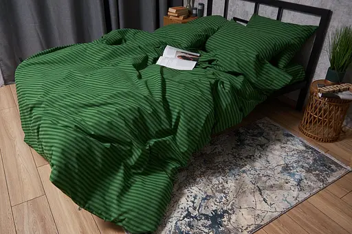 Комплект постельного белья Moon&Star Бязь Gold Люкс Juniper King Size 220x240 наволочки 2х40х60 - фото 5