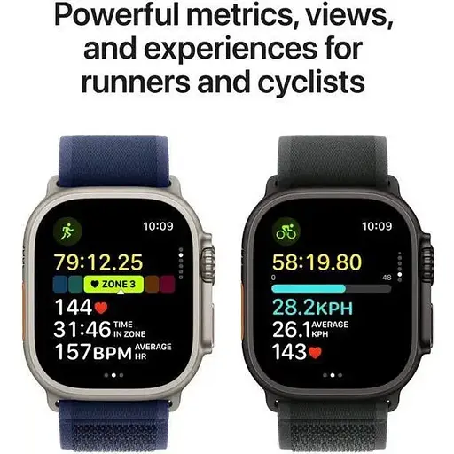 Смарт-годинник Apple Watch Ultra 2 GPS + Cellular 49mm Natural Titan. Case w. Tan Alpine Loop - Small (MX4E3) - фото 5