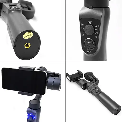 Стабилизатор WIWU S5B Three-Axis Motorized Gimba Stabilizer - фото 5