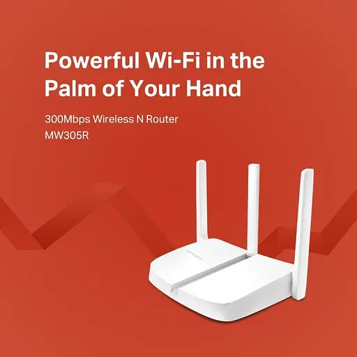 Маршрутизатор MERCUSYS MW305R v2 300Mbps Wireless N Router - фото 4