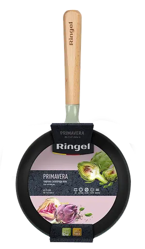 Сковорода чавунна Wok Ringel Primavera 26 см (7135986) - фото 5