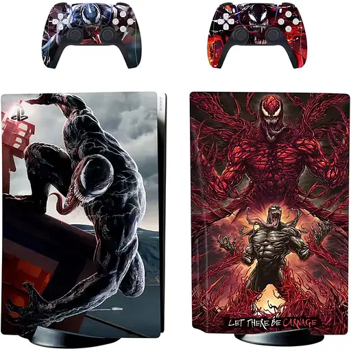 Наклейки для консолі DK Console Skin Sticker для PS5 Blu-Ray (Yellow) [155057] - фото 1