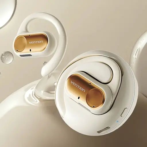 Навушники TWS Vention OpenBeat O11 Beige - фото 2