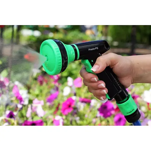 Пістолет для поливання пластиковий Presto-PS насадка на шланг (4443) - фото 3