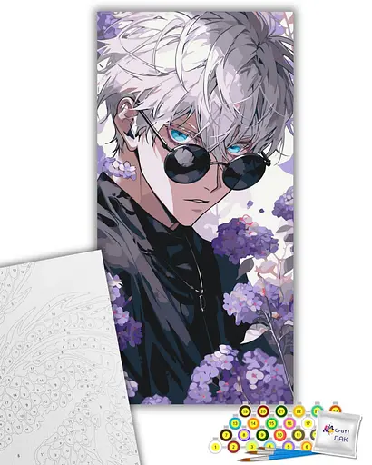 Набор для росписи ArtCraft Gojo Satoru 40 x 80 см (16101-AC) - фото 2