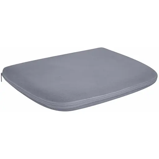 Плед-подушка Bergamo Mild флісова 180х150 см сіра (202312pl-07) - фото 1