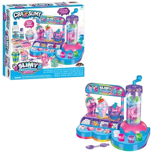 Слайм Cra-Z-Art Slimy Creations Studio 40 ед. (60170CRA) - фото 4