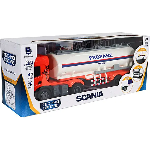 Автомодель TechnoDrive Large Truck Автоцистерна Scania (6418KS) - фото 11