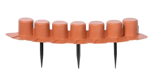 Палісад садовий Prosperplast Palisada теракотовий 4.05 м - фото 2