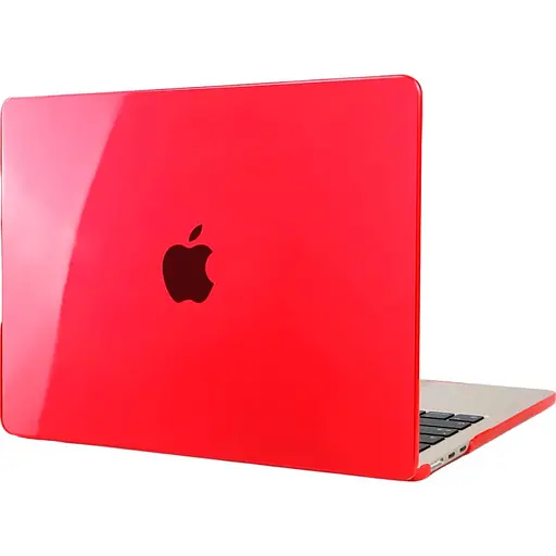 Пластиковая накладка (верх и низ) Hardshell Case для Apple MacBook Air 15.3'' M2 A2941 2023 Crystal Red [98195]