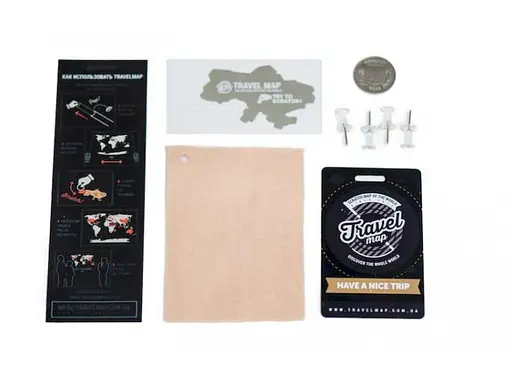 Скретч карта мира 1DEA.me Travel Map Black World (13007) - фото 3