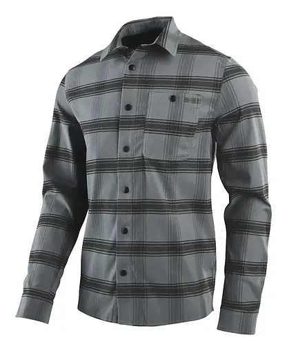 Сорочка TLD Grind Flannel Stripe Carbon L Troy Lee Designs (1106-827260004)