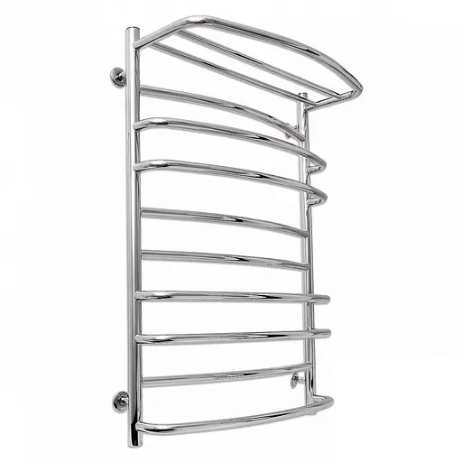 Водяна рушникосушка Laris Євромікс П10 600x900 з полицею 71207671, Хром - фото 1