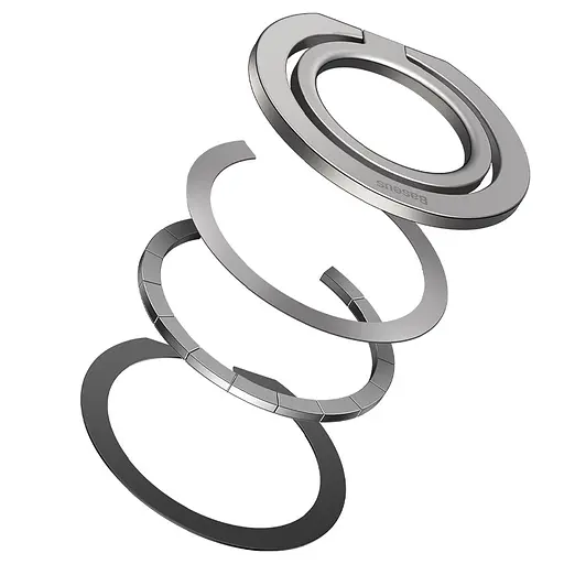 Тримач для телефону Baseus Halo Series Foldable Metal Ring (Single ring) (SUCH00001) Silver - фото 5