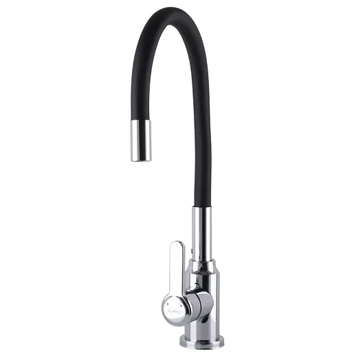 Змішувач для кухні Domino Ellipse DCC-203L-black 000025128 Чорний - фото 4