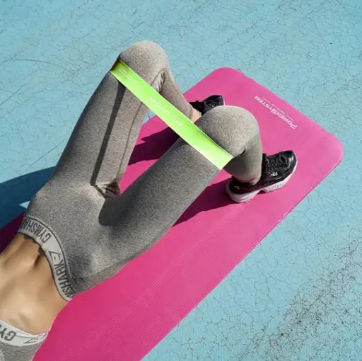 Гумка для фітнесу Power System PS-4062 Flex Loop Medium Green опір 18 кг (PS_4062_Green) - фото 6