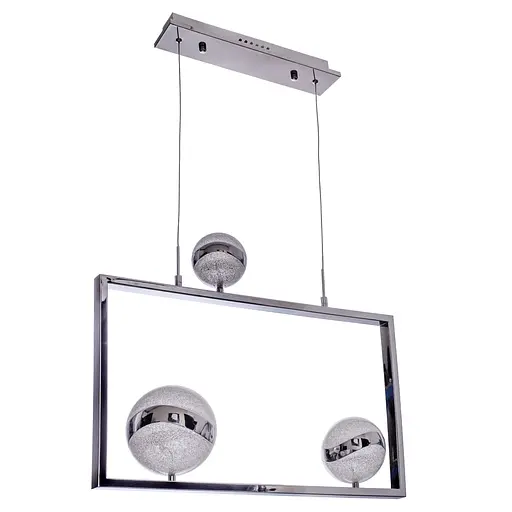Люстра Brille молекула підвісна LED 25W WW CH (BL-568S/3)