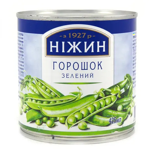 Уценка. Горошок Ніжин зеленый 420 г (567114)
