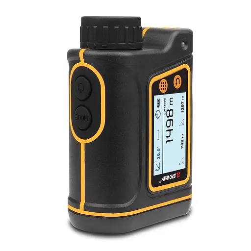 Професійний лазерний далекомір до 1500 метрів з LCD екраном SNDWAY SW-1500B, швидкість, кут, висота, площа (100992) - фото 4