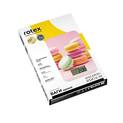 Ваги кухонні електронні Rotex RSK14-M macaron - фото 5
