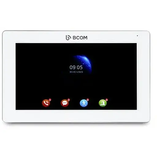7-дюймовый HD видеодомофон BCOM BD-770FHD/T-White с поддержкой Tuya Smart и Wi-Fi модулем