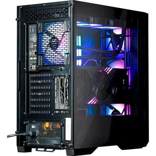 Корпус Zalman Z9 Iceberg MS, Black, Mid Tower, без БЖ, для E-ATX / ATX / Micro ATX / Mini ITX, 1xType-C / 2xUSB 3.0 / 2xUSB 2.0, макс. CPU - 185 мм / VGA - 390 мм, 4x140 мм ARGB, бічна панель із загартованого скла - фото 6
