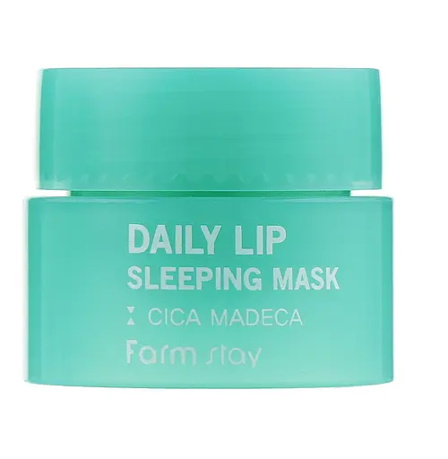 Нічна маска для губ із центелою Daily lip sleeping mask cica madeca FarmStay 3 г - фото 1