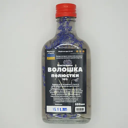 Настойка на лепестках василька/волошки 200 мл - фото 1
