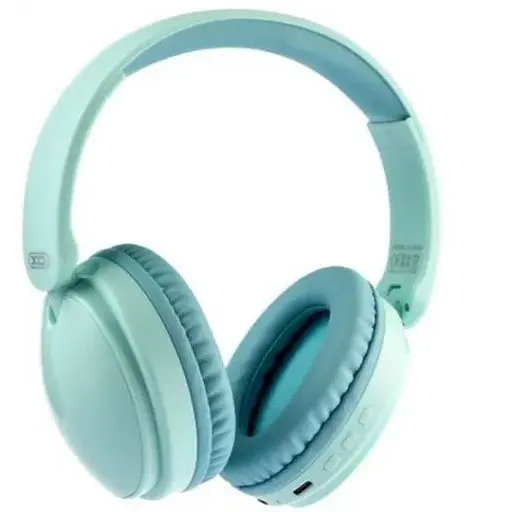 Наушники беспроводные XO BE36 Bluetooth накладные зеленые