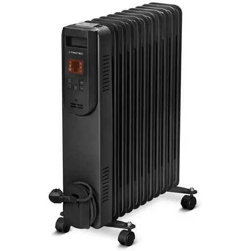 Обогреватель масляный Trotec TRH 25 E 2500W Black (1410000720) - фото 1