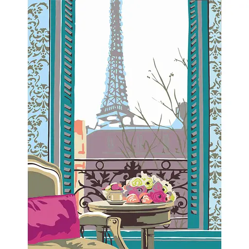 Картина по номерам Rosa Start Завтрак в Париже