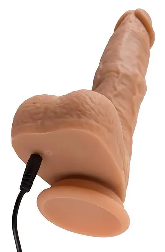 Вибратор You2Toys Natural Thrusting Vibe 21 см телесный - фото 9