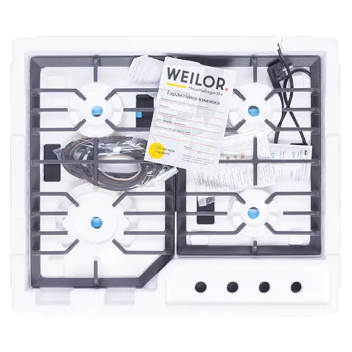 Поверхня газова на металі Weilor GM W 624 BL - фото 12