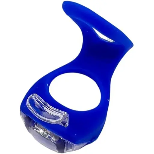 Ліхтар блимавка комплект Good Bike Silicon LED в силіконовому корпусі 2 шт. сині (92325Blue-IS) - фото 3