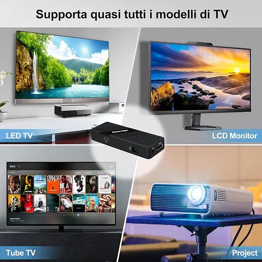 Box-ресивер і HD USB-рекордер для цифрового телебачення, тюнер DVB-T2 OWERSLYN FULL HD 1080P - фото 6