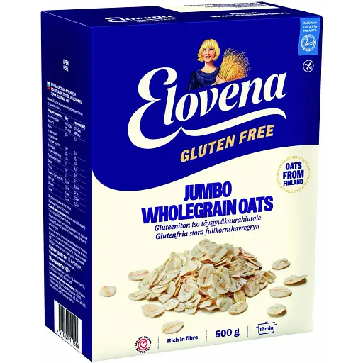 Вівсяні пластівці Elovena без глютену 500 г (816958)