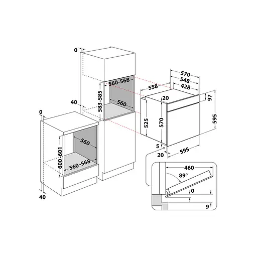 Духовой шкаф Whirlpool OMK58HU1B - фото 16