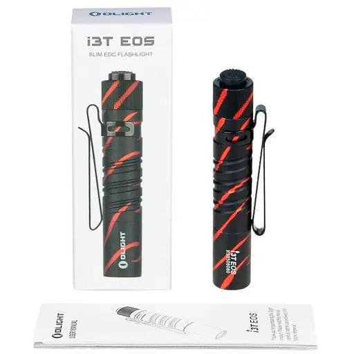 Ліхтар Olight I3T EOS. Black Lava - фото 7