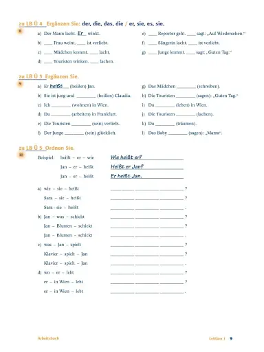 Delfin Arbeitsbuch Teil 1 Lektionen 1–10 - фото 4