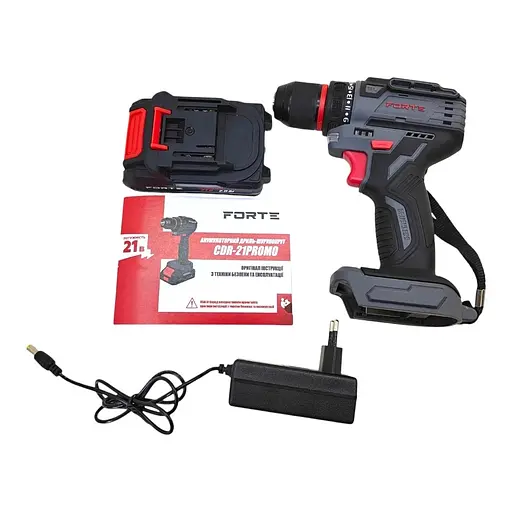 Шуруповерт аккумуляторный Forte CDR-21PROMOE (148237) - фото 5