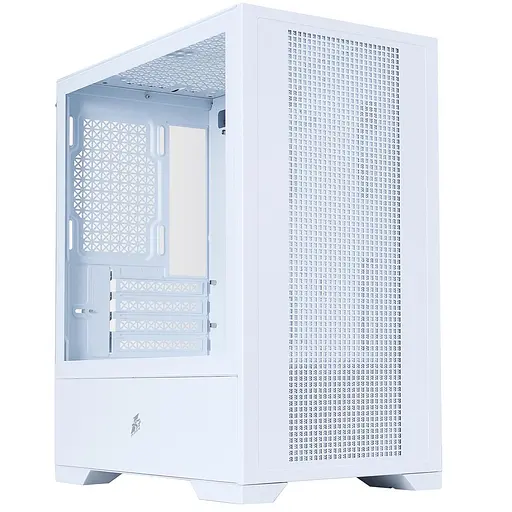 Корпус 1stPlayer Go2 White без БП - фото 1