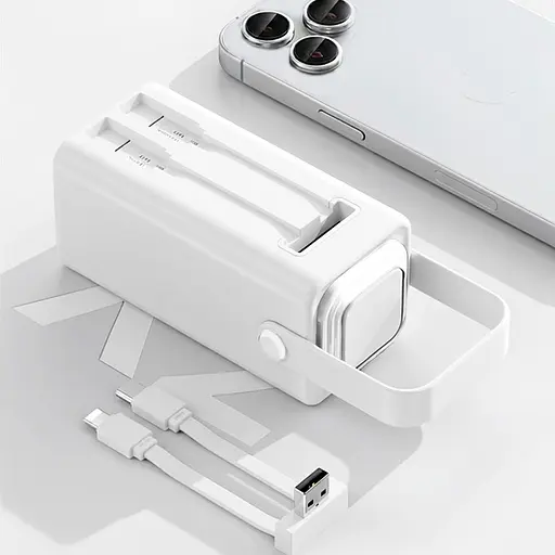 Повербанк TheGeneral Glim 20000 mAh белый (40012919-08) - фото 5