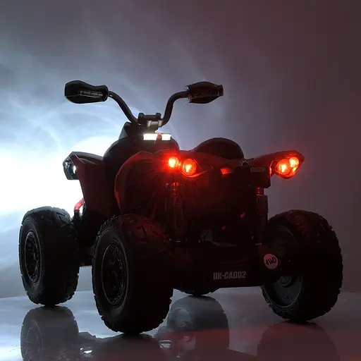 Електромобіль дитячий Bambi Квадроцикл M 5001EBLR-5 з пультом керування звуком і світлом Зелений - фото 4