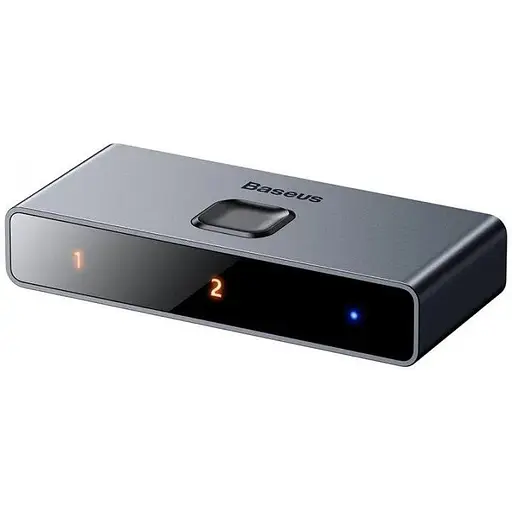 HDMI-разветвитель Baseus Matrix HDMI Splitter 2 в 1 Space Gray (CAHUB-BC0G)