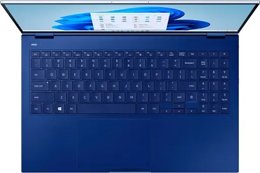 Ноутбук Samsung NP950QCG Blue i7-1065G7, 12Gb, 512Gb SSD, Intel Iris Plus - фото 2