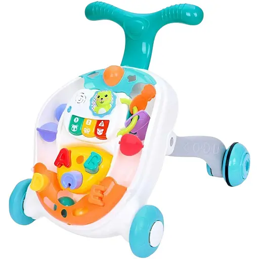 Каталка-ходунки Limo Toy 6656Г для детей, пианино-музыка, свет, трещотка