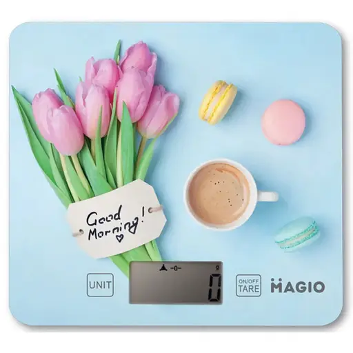 Электронные весы для взвешивания продуктов Magio MG-791 с дисплеем для дома до 5кг. - фото 1