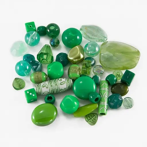 Декоративні намистинки для творчості Бомбей Dom Busin УТ100014221 в упаковці 110 шт - фото 4